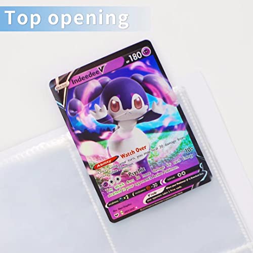 OPLK Album Cartas Pokemon, 30 páginas Album Pokemon, Álbum de Cartas Pokémon, Album Compatible Con Cartas de Pokemon, Sostiene Hasta 240 Tarjetas (Sol luna)