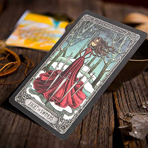 Oráculo del Tarot de la Mansión Oscura,Dark Mansion Tarot Party Game Party Game