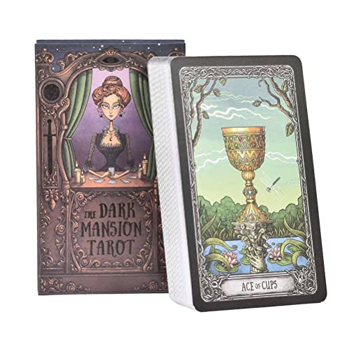 Oráculo del Tarot de la Mansión Oscura,Dark Mansion Tarot Party Game Party Game