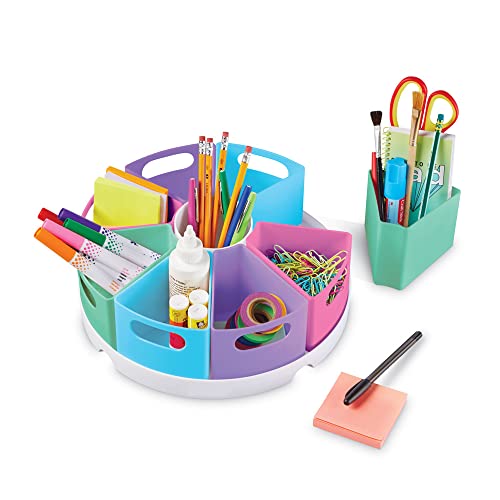 Organizador Create-a-Space de Learning Resources, organizador de material de papelería, óptima para el aula y para el hogar, material plástico que se limpia pasando un trapo, (Exclusivo de Amazon)