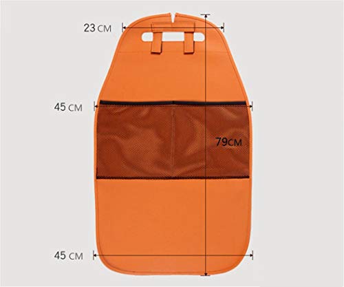 Organizador de bolsillos para asiento de coche de poliuretano, fundas para asiento de coche, fundas para asiento de coche, organizador de asiento trasero para coche, impermeable, protector de respaldo