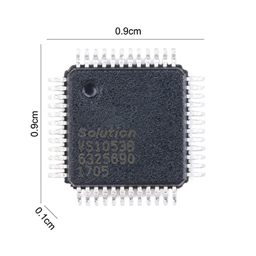 Ouitble VS1053B Chip, VS1053B Reproductor y Grabador CODEC Chip Nueva garantía de Calidad Original