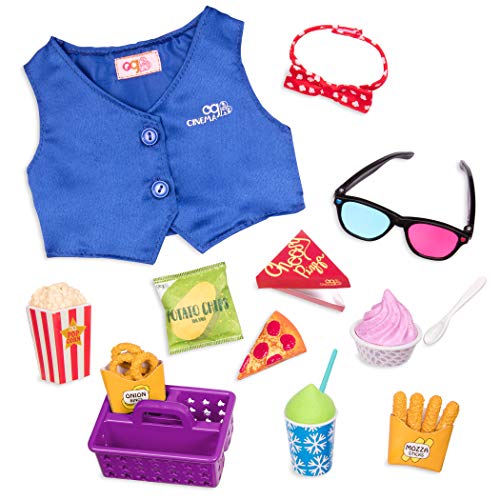 Our Generation- Accesorios Cine – Palomitas, Color (Battat BD37848Z)