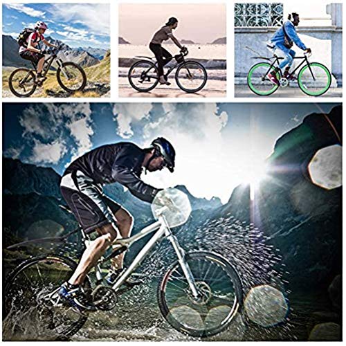 OUTEYE Parafango per bicicletta Set Protezione dagli schizzi per parafango anteriore e posteriore per 24-28 pollici Biciclette MTB Mountain Bike