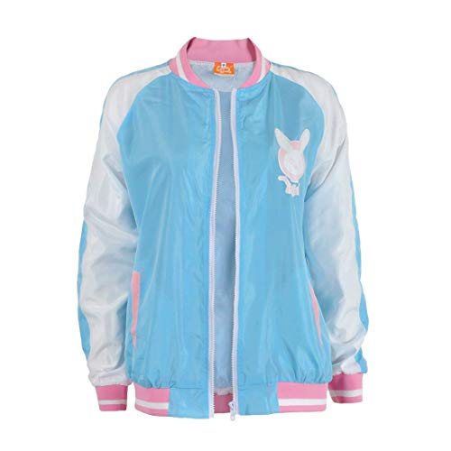 Overwatch Chaqueta ligera con diseño D.VA, talla: L