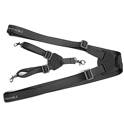 O'woda Control Remoto Correa Cuello Colgante Ajustable Smart Controller Lanyard Neck Strap Arnes Cinturón de Hombro Doble Acollador para DJI Mavic Mini 2/ Air 2S / FPV/ Air 2/ Phantom 4/3/2/ Inspire 1