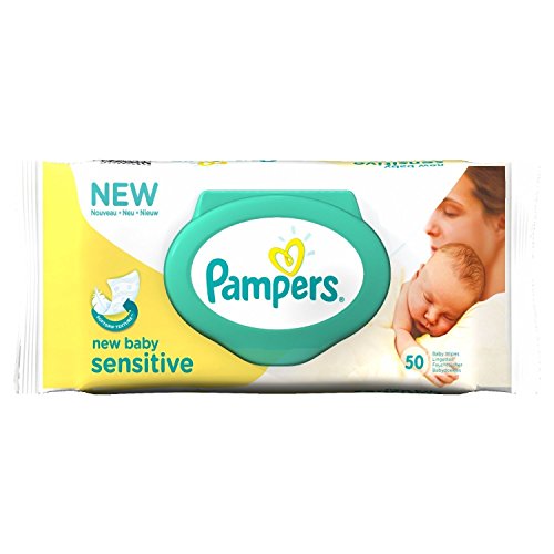 Pampers Bébé New Baby Sensitive-50 Lingettes (342309)