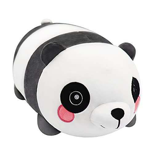 Panda - Cojín mullido de peluche para muñecas, diseño de oso panda