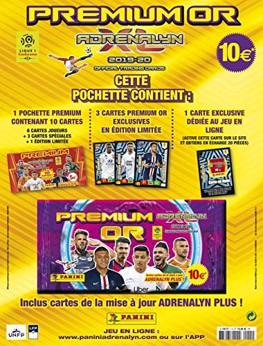 Panini- 1 funda premium oro ADRENALYN XL Liga 1 2019-20, 2526-047