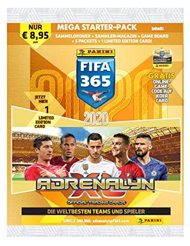 Panini 4408954 Adrenalyn XL - Juego de Cartas coleccionables (edición 2019/2020, con archivadores, revistas, Campo de Juego, 30 Cartas limitadas), Multicolor