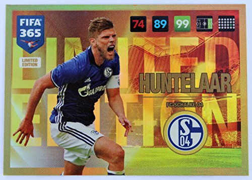 Panini Adrenalyn FIFA 365 Edition 2017 - Tarjeta Limitado Edition HUNTELAAR FC Schalke 04