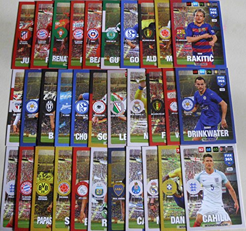 Panini Adrenalyn XL FIFA 365 - 2017 / 50 varios Cartas - sin doble