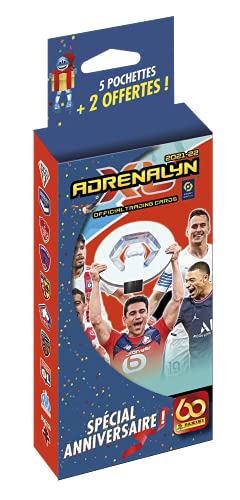 Panini France SA- ADRENALYN TCG Ofrece Especial 60 años Blister 5+2 (004191KBF8)