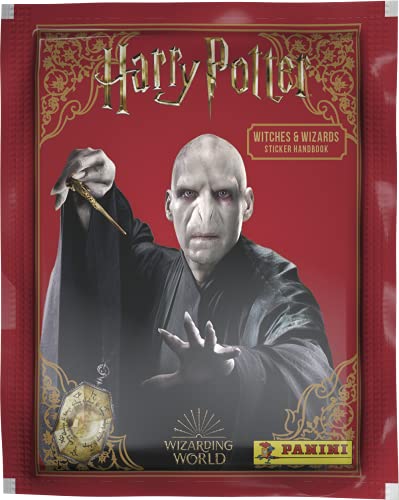 Panini France SA- Harry Potter-LE Manuel DU SORCIER boite de 50 pochettes Manual de la saliera Caja Fundas (004279BOX50F)