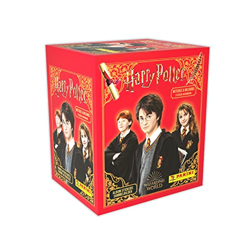 Panini France SA- Harry Potter-LE Manuel DU SORCIER boite de 50 pochettes Manual de la saliera Caja Fundas (004279BOX50F)