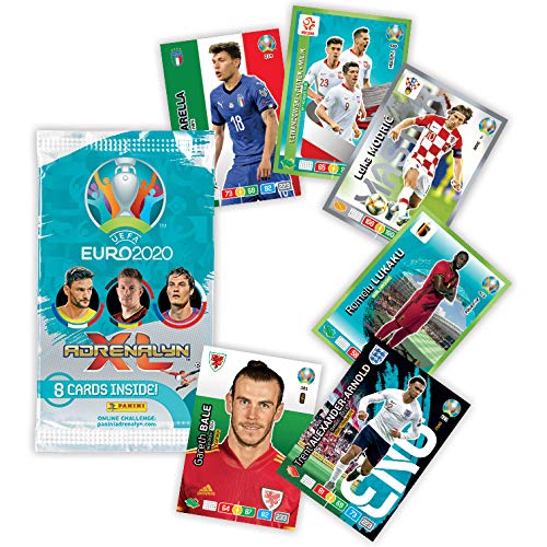 Panini- UEFA Euro 2020 ADRENALYN XL Trading Cards-Pack para comenzar TA Collection, 2602-014 , color/modelo surtido