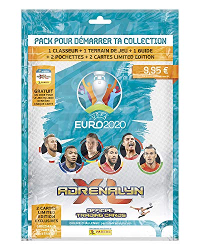 Panini- UEFA Euro 2020 ADRENALYN XL Trading Cards-Pack para comenzar TA Collection, 2602-014 , color/modelo surtido