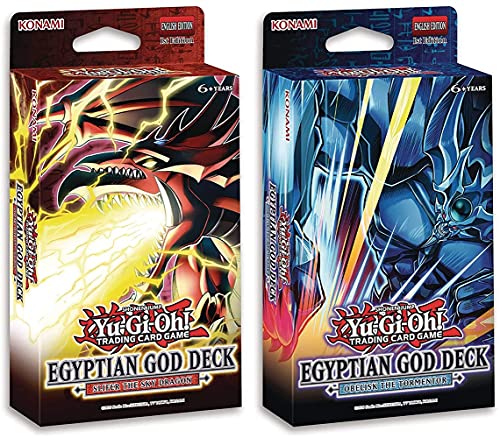 Pareja de Structure Deck Egyptian God – Slifer the Sky Dragon and Obelisk the Tormentor (ENG)