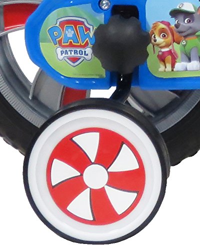 Pat Patrol - Bicicleta de 12 Pulgadas para niño (Licencia de la Patrulla Canina, 1 Freno)