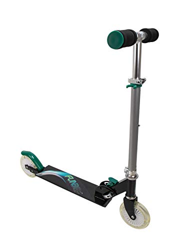 Patinete 2 Ruedas FUNBEE con LUZ LED Plegable Manillar Ajustable DE 68 A 79 CM Colores SDOS