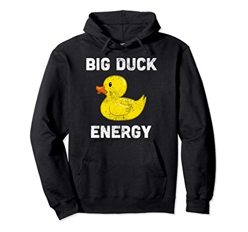 Patito De Goma, Meme Divertido, Energía De Pato Grande Sudadera con Capucha