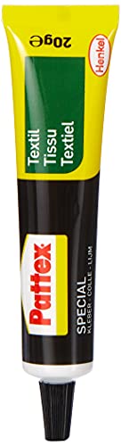 Pattex 1472397 Adhesivo especial para textil, negro / blanco, 20 g de volumen