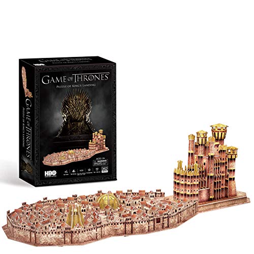 Paul Lamond- Game of Thrones Juego de Tronos King'S Landing Puzzle 3D, Multicolor (7475)