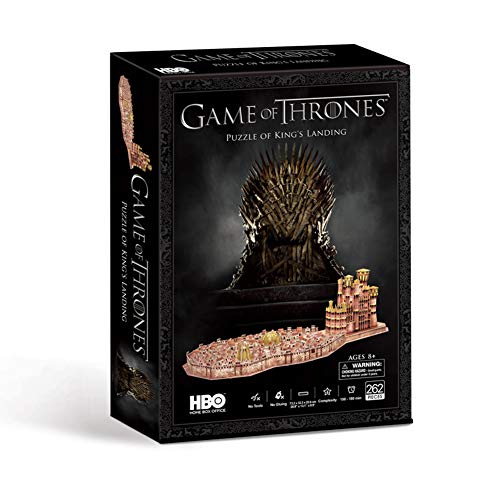 Paul Lamond- Game of Thrones Juego de Tronos King'S Landing Puzzle 3D, Multicolor (7475)