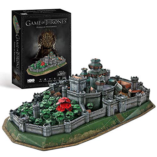 Paul Lamond- Game of Thrones Juego de Tronos Winterfell Puzzle 3D, Multicolor (7455)