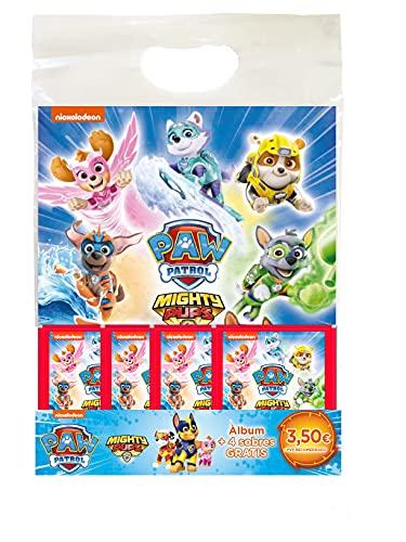 Paw Patrol 5 Mighty Pups- Paw Patrol Starter Pack, Multicolor, Normal (Panini España, S.A 5)