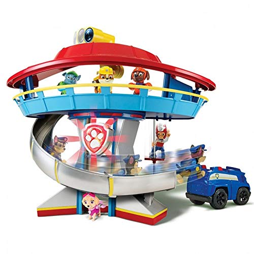 PAW PATROL La Sede | Torre de Observación luz y Sonido | Juego Set