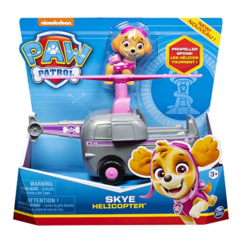 PAW PATROL Selección de Básicos Vehículos con Figuras | Patrulla Canina, Figura:Skye