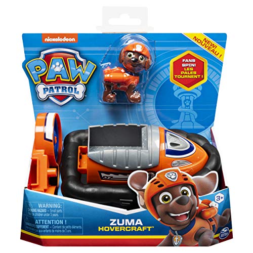 PAW PATROL Selección de Básicos Vehículos con Figuras | Patrulla Canina, Figura:Zuma