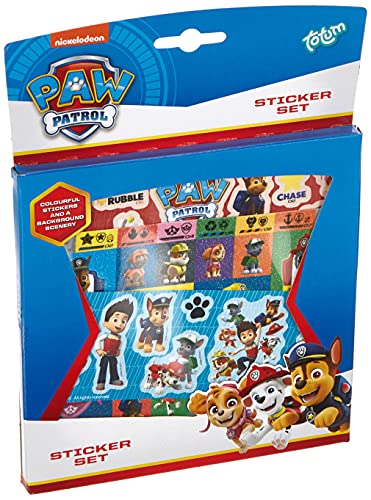 PAW PATROL Set de Adhesivos, Multicolor (Totum 720022)