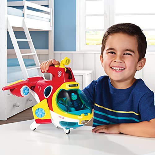 PAW PATROL Sub Patroller, vehículo transformable de Submarino a helicóptero, 6044130, Multicolor