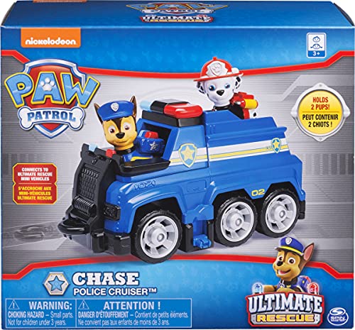 Paw Patrol Ultimate Rescue Themed Vehicle Chase vehículo de juguete - Vehículos de juguete (Negro, Azul, Coche, 3 año(s), Niño, 1 pieza(s))