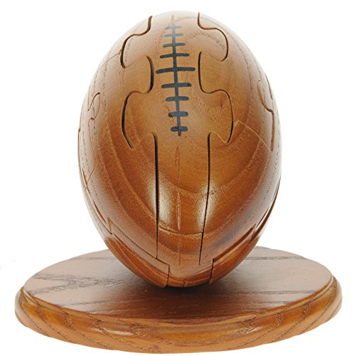 Pelota de Rugby en 3-D Rompecabezas de Madera: : Diversión Rompecabezas - Hecho a Mano de Madera de la Idea Primera Novedad! ¡para los Hombres! Gran Amantes del Rugby!