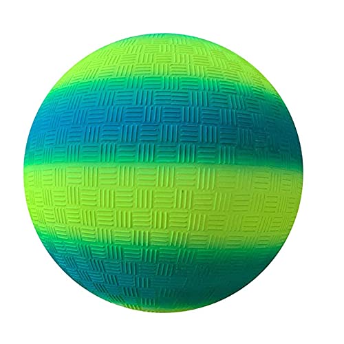 Pelotas inflables para patio de juegos Pelota de playa de 85 pulgadas Arco iris de juegos Pelota hinchable Juguete PVC Kickball Dodgeball Balonmano para patio trasero Parque Playa Recreación al aire