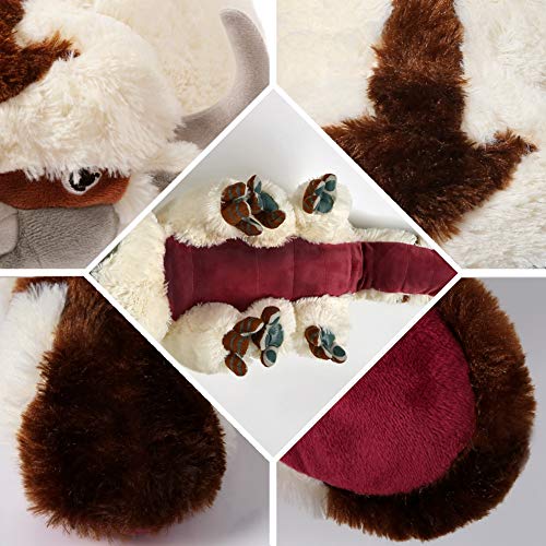 Peluche Appa Avatar último Airbender animales de peluche suaves animales de ganado Momo muñeca de felpa muñeca de murciélago almohada de peluche juguetes para niños decoración de regalo (más grande)