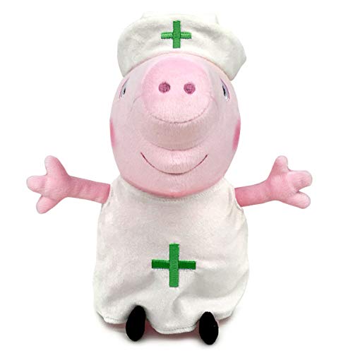 Peluche CERDITA Peppa Pig Enfermera 20cm