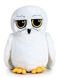 Peluche de Hedwig, Lechuza Blanca de Harry Potter, Muy Suave, 15 cm