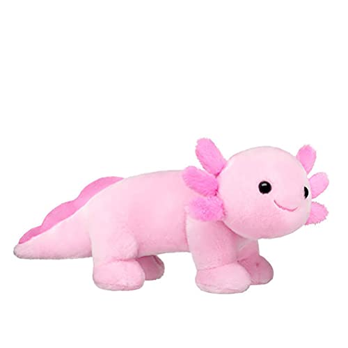 Peluche de Salamandra Bruni, Axolotl Plush Doll Stuffed Toy Anime Figure Plush Toys Pink Axolotl Plush Stuffed Animal Doll Collection Figurine Toys Christmas Gifts for Kids, 25 cm