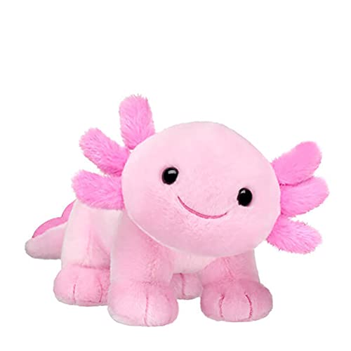 Peluche de Salamandra Bruni, Axolotl Plush Doll Stuffed Toy Anime Figure Plush Toys Pink Axolotl Plush Stuffed Animal Doll Collection Figurine Toys Christmas Gifts for Kids, 25 cm