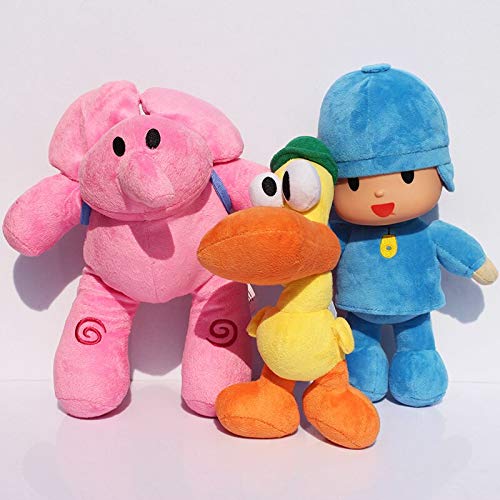 Peluches 12-26 Cm Seleccionable Pocoyo Elly & Pato & Pocoyo & Loula Peluches De Peluche Buen Regalo para Niños