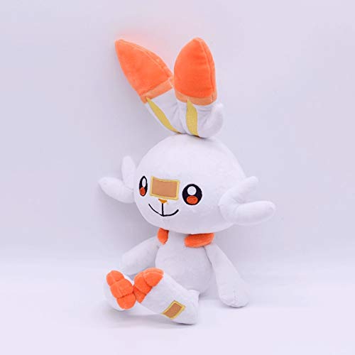 Peluches Pokemon 3 Unids/Set Muñecas De Peluche Escudo Espada Grookey Sobble Scorbunny Felpa Figura De Juguete 18cm