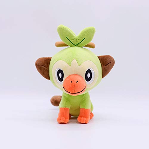 Peluches Pokemon 3 Unids/Set Muñecas De Peluche Escudo Espada Grookey Sobble Scorbunny Felpa Figura De Juguete 18cm