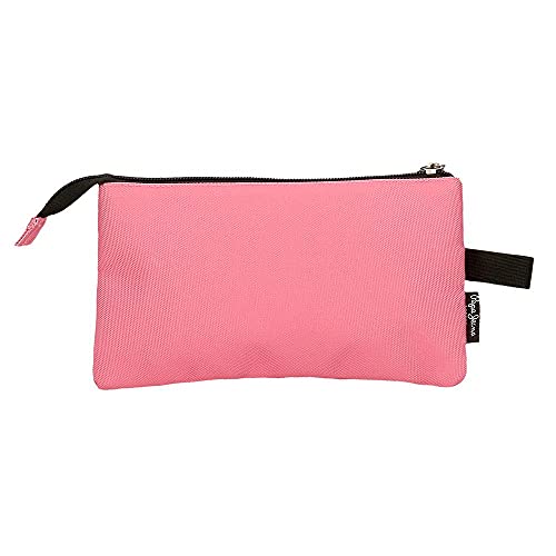 Pepe Jeans Aris Estuche Triple Rosa 22x12x5 cms Poliéster