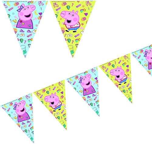 Peppa Pig 0787, Banderin cumpleaños, Fiestas y cumpleaños