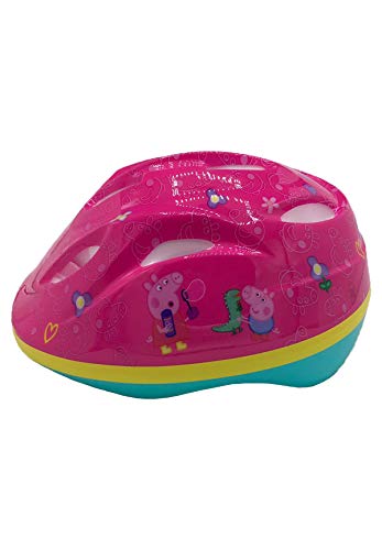 Peppa Pig Casco de bicicleta bici para niños de la Patrulla Canina, talla 51-55 cm, aprobado por TÜV/GS