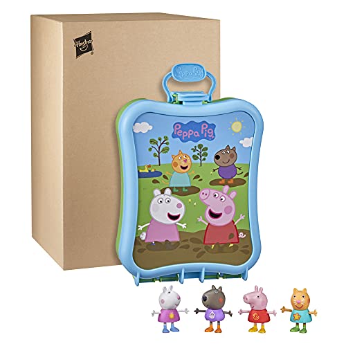 Peppa Pig- Pep PEPPAS Carry Along Friends Pack, Color (Hasbro F2461FF2)